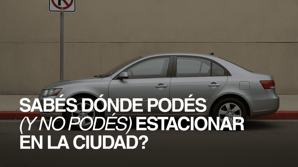 5 reglas de tránsito sobre estacionamiento