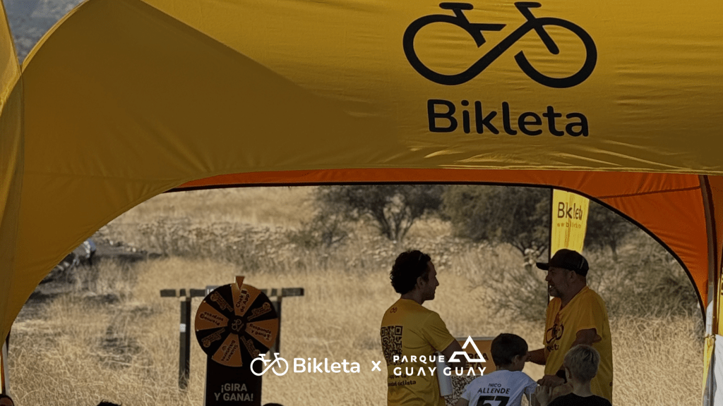 Bikleta dijo presente en la inauguración de Parque Guay Guay, uno de los nuevos epicentros del ciclismo outdoor en Santiago