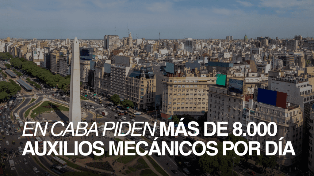 Auxilio mecánico en Buenos Aires: ¿Cuántos se piden por día?