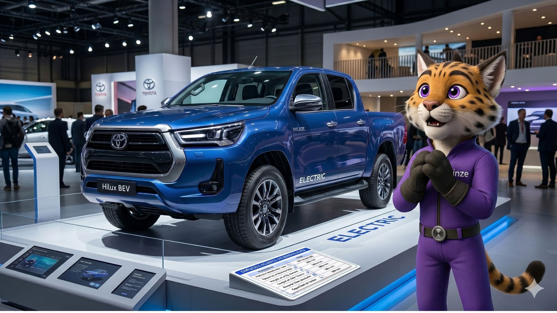Nueva Toyota Hilux eléctrica llega a Chile: La revolución de la pickup más vendida