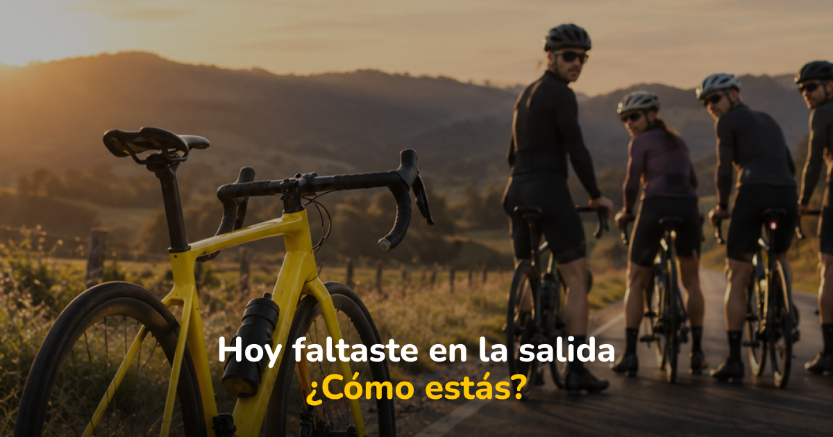Septiembre Amarillo: ciclismo, salud mental y prevención del suicidio