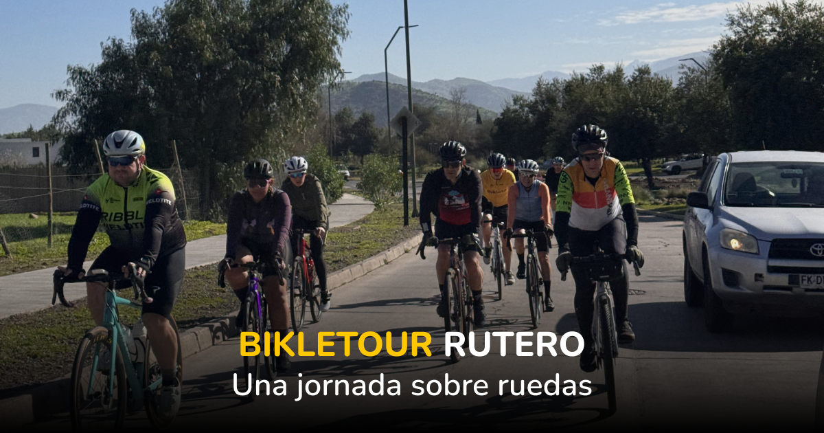 Bikleta y Corsa realizaron una nueva jornada rutera en Santiago 