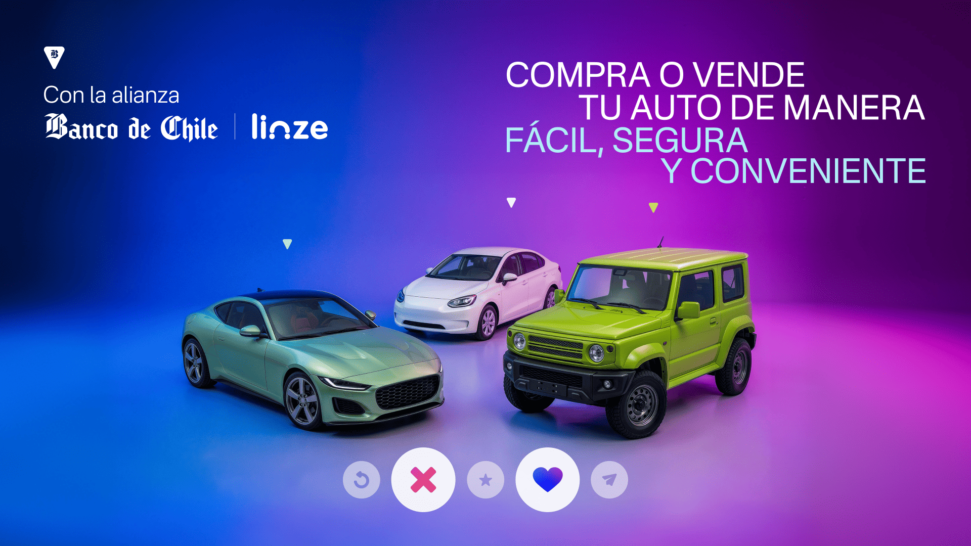Alianza de Linze y Banco de Chile: La nueva forma de financiar tu próximo auto de forma 100% digital