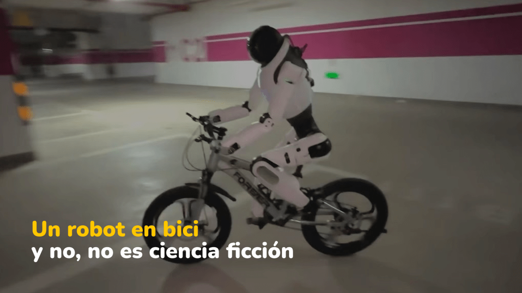El robot chino que puede andar en bici ¡y mucho más!