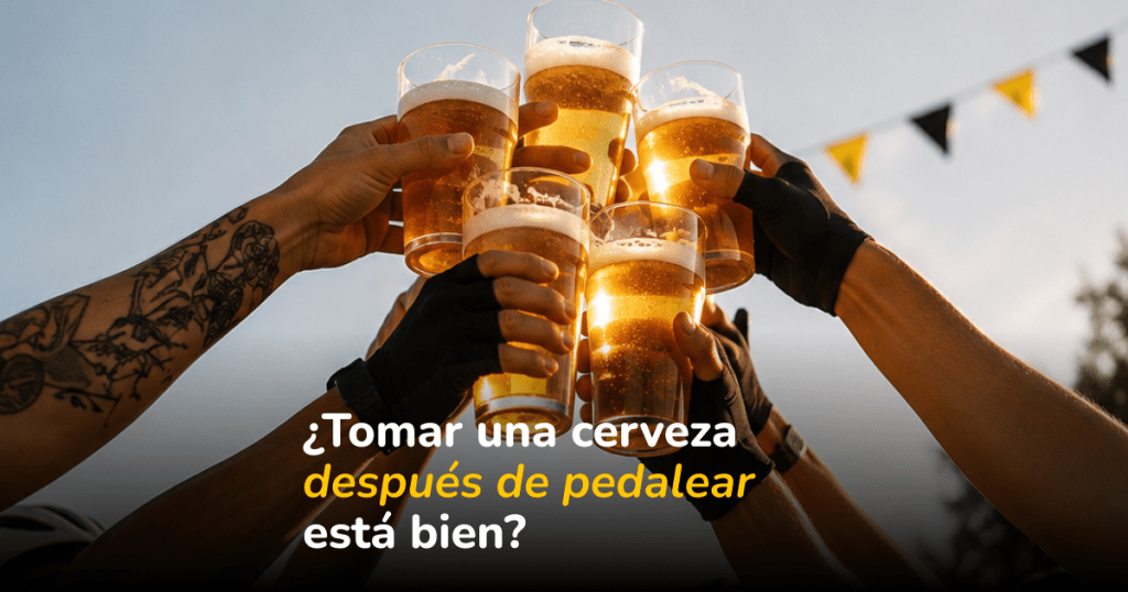 ¿Cerveza y ciclismo? Lo que dice la evidencia (y lo que es un mito)