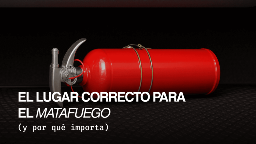 Matafuego para auto: dónde guardarlo y qué llevar