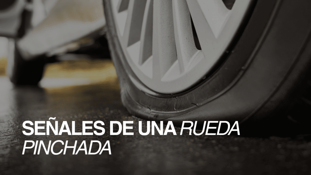 ¿Cómo saber si está la rueda pinchada? Guía para auto o moto