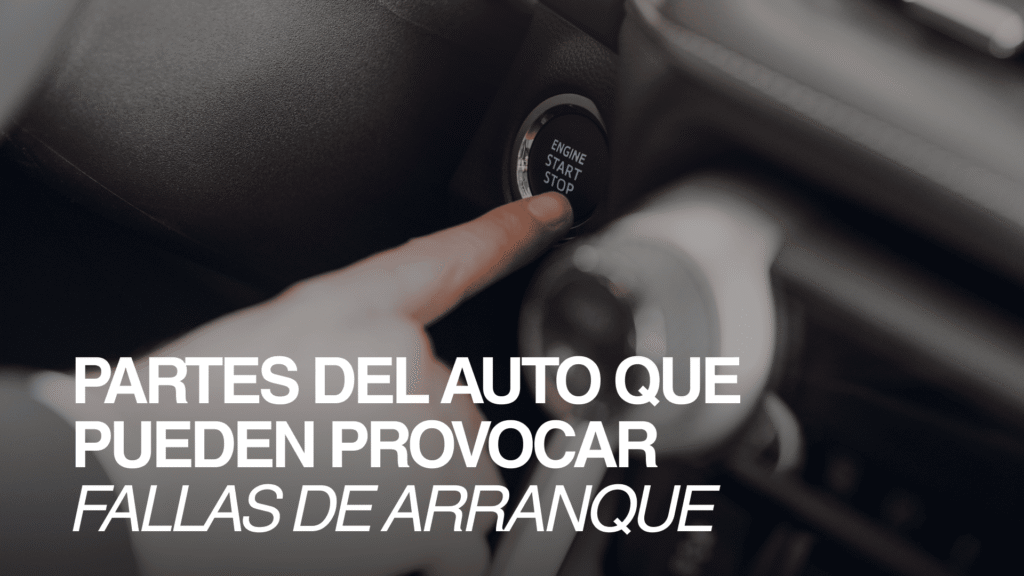 ¿Por qué no arranca el auto? Partes que pueden fallar