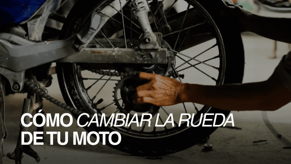 Neumáticos moto: Cómo cambiarlos de forma segura