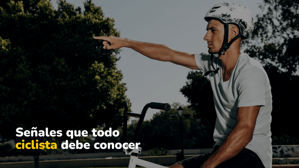Estas son las señales que debes saber al andar en bicicleta