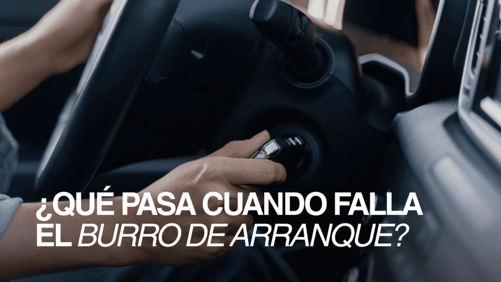 Burro de arranque: qué pasa cuando falla y cómo detectarlo