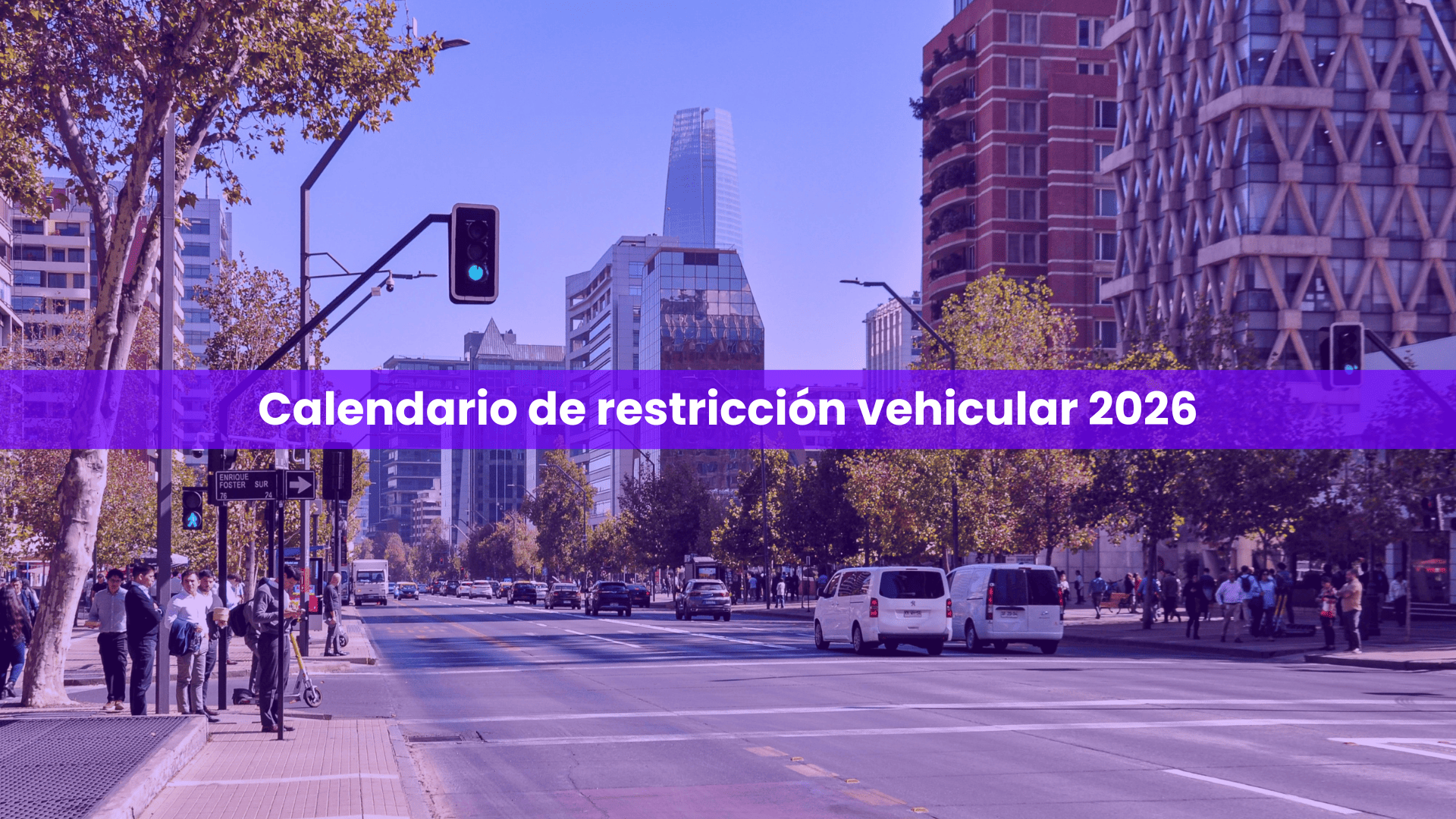 Calendario restricción vehicular 2026: Todo lo que debes saber para circular en Santiago