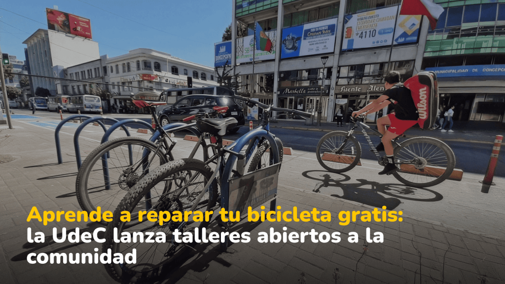 UdeC lanza talleres gratuitos para aprender mecánica de bicicletas durante julio