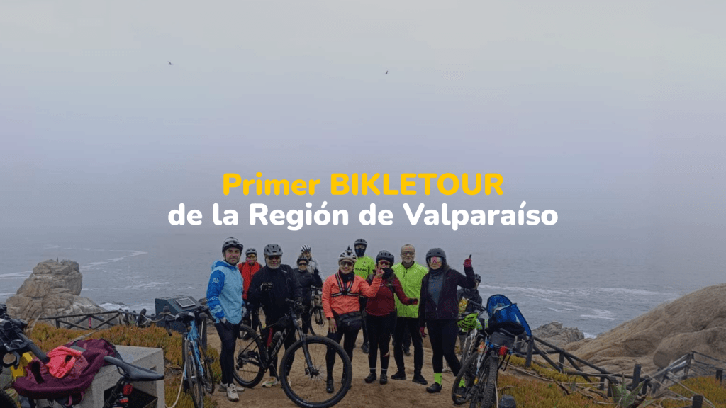 De los grupos de WhatsApp a las rutas reales: así fue el primer BIKLETOUR de la Región de Valparaíso