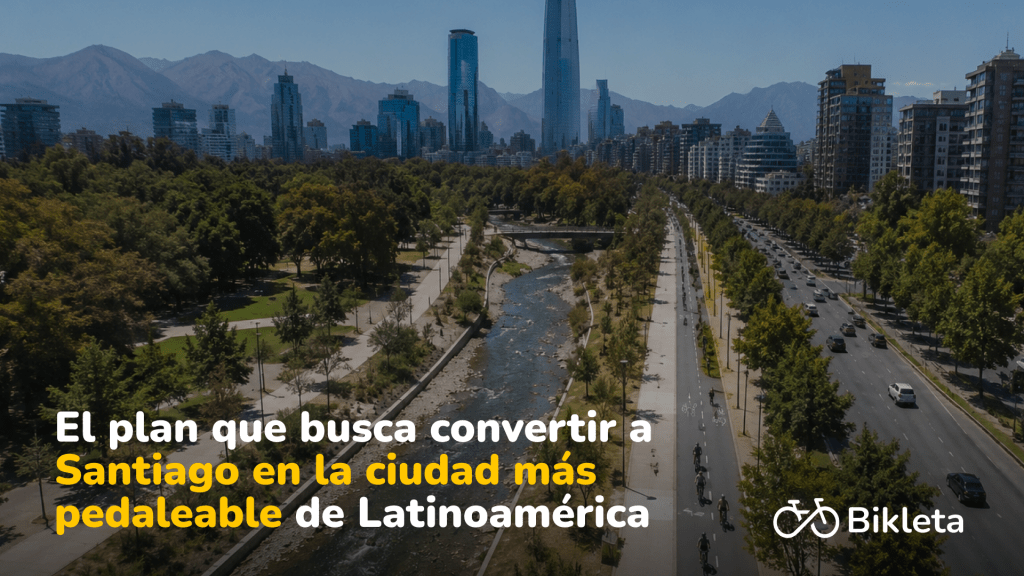Santiago proyecta 820 nuevos kilómetros de ciclovías: así podría cambiar la movilidad en la capital
