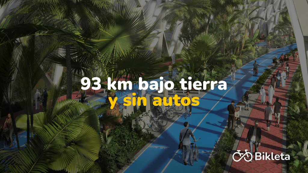 Dubái construye un túnel climatizado de 93 km para peatones y ciclistas: el futuro de la movilidad urbana