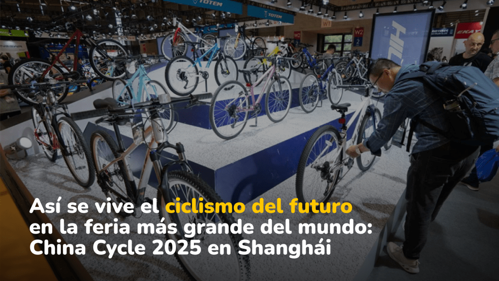 China Cycle 2025: lo mejor de la industria ciclista se vive en Shanghái