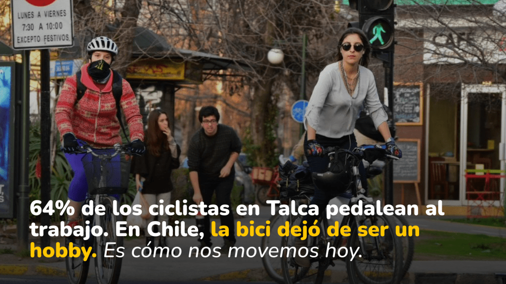 ¿Por qué cada vez más personas eligen la bicicleta en Chile? Datos, razones y tendencias