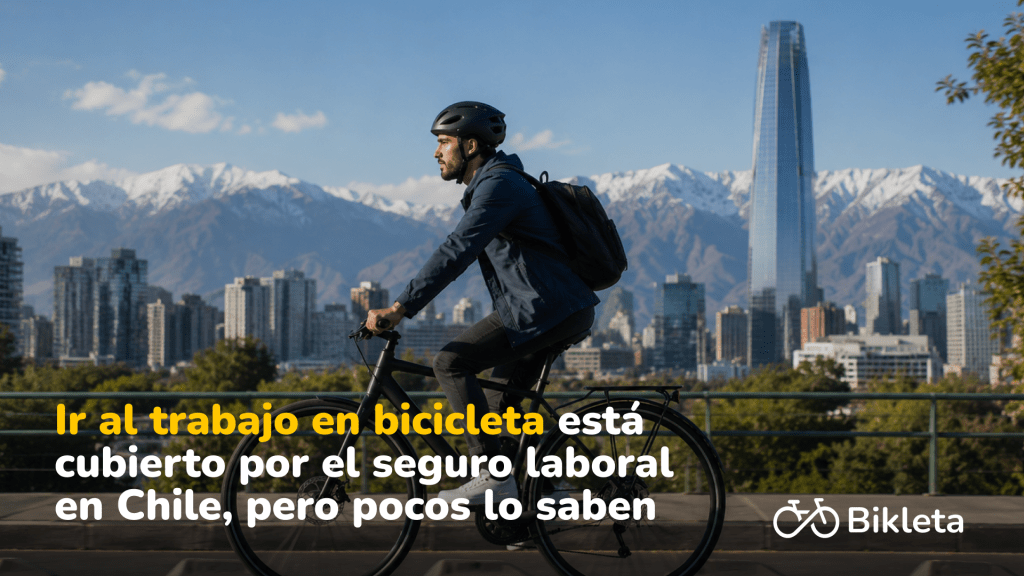 ¿Vas al trabajo en bici? Tienes un seguro y probablemente no lo sabías