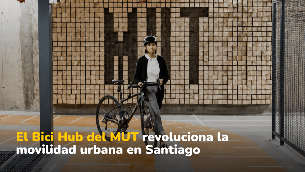 Bici Hub del MUT: el espacio que está transformando la forma de moverse en Santiago