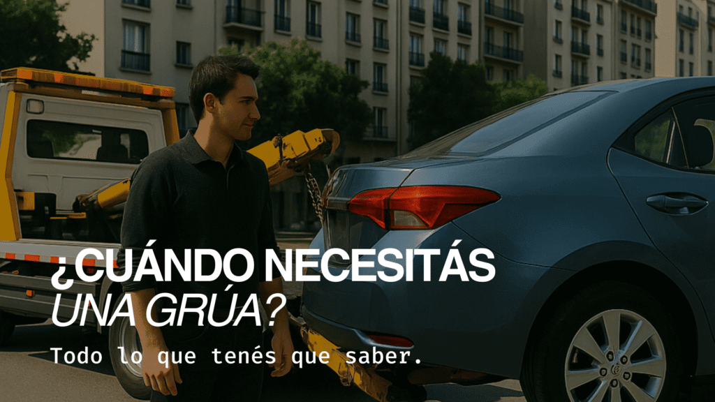¿Buscás grúas para autos? Todo lo que deberías saber.