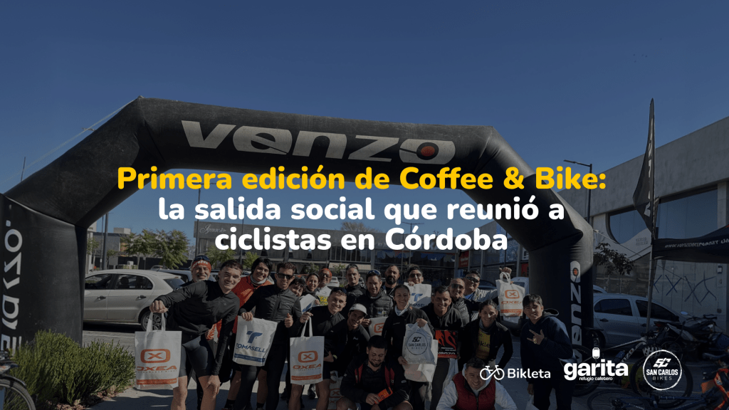Coffee & Bike reunió a más de 25 ciclistas en una mañana de comunidad y ciclismo en Córdoba