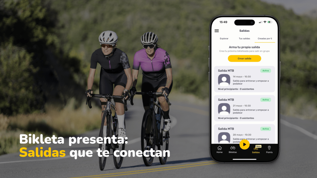 Lanzamos las salidas: la nueva forma de pedalear en comunidad
