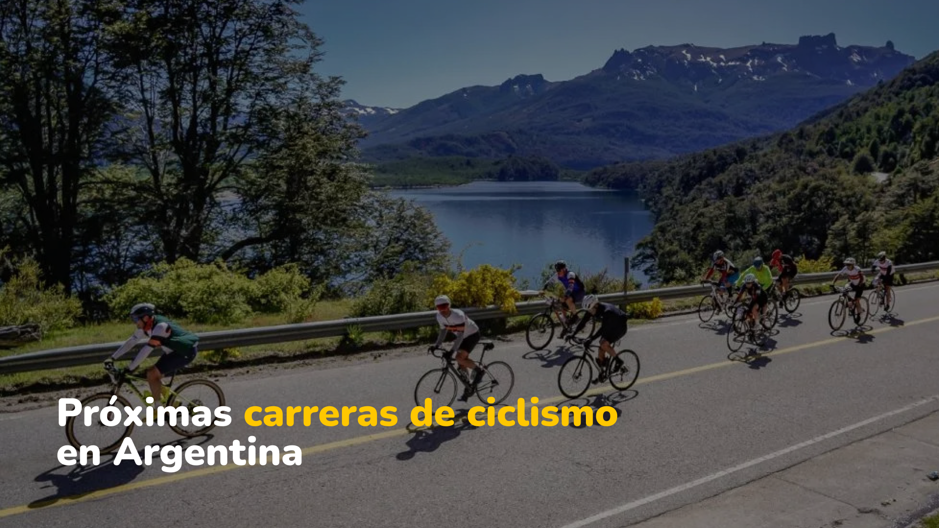 Carreras de ciclismo  en Argentina para 2024 y 2025