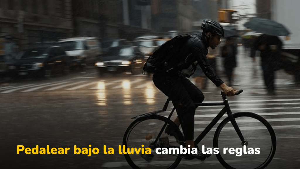 Sistema frontal en Chile: cómo prepararte para pedalear seguro durante el temporal