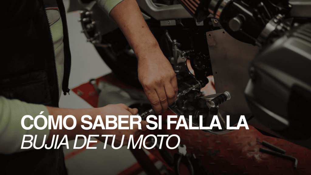 Cómo saber si falla la bujía de mi moto